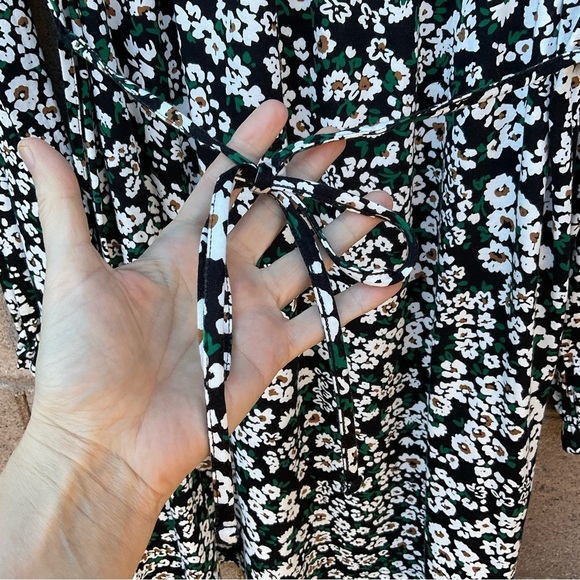 NWT Boden Easy Yoke Modal Midi Jersey Floral Dress Size 8 Petal Blossom Office - Picture 10 of 16